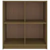 vidaXL Sideboard Honigbraun 70x33x76 cm Massivholz Kiefer - Produktbild-Vorschau 6