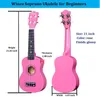 Winzz Sopran Ukulele Starter Kit für Anfänger, mit Tasche Produktbild-Vorschau 6