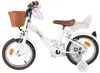 Volare Blossom Kinderfahrrad – Mädchen – 14 Zoll – Weiß – Produktbild-Vorschau 5