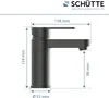 SCHÜTTE Waschtischarmatur ELEPHANT mit Ablaufgarnitur, Produktbild-Vorschau 6