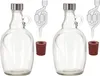 2 x 1L Gärballon mit rundem Griff Rundgriff Flasche Produktbild-Vorschau 1