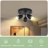 ZMH Reflektor sufitowy LED nowoczesny okrągły 3 płomienie Podgląd zdjęcia produktu 4