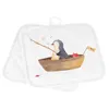 Mr. & Mrs. Panda Topflappen Pinguin Angelboot - Weiß - Produktbild-Vorschau 3