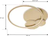 Lucande LED-Deckenleuchte Circulo, gold, 60 cm CCT, dimmbar Produktbild-Vorschau 5