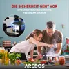 AREBOS Plynová varná doska so 4 horákmi, sklenený povrch, Náhľad obrázku produktu 11