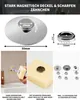 3er magnetischer Seifenhalter ohne Bohren, selbstklebender Produktbild-Vorschau 3