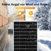 100W Watt Wohnmobil Solarmodul Set Solarpanel Solaranlage Produktbild-Vorschau 9