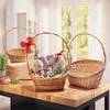 Panier cadeau naturel moyen osier - panier cadeau vide Voir les images du produit 2