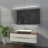 Badspiegel mit LED Beleuchtung und Touch-Schalter - Chicago Produktbild-Vorschau 3