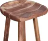 vidaXL Sgabello da bar 2 pz. Legno massiccio di acacia Anteprima dell’immagine prodotto 6