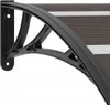 vidaXL Tettuccio nero 120x75 cm PC Anteprima dell’immagine prodotto 12