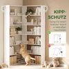 HOMCOM Bücherregal 7 Ebenen Eckregal L-förmiges Regal mit Produktbild-Vorschau 7
