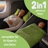 Coperta trasformabile 2 in 1 - 135x200 cm Verde Anteprima dell’immagine prodotto 5