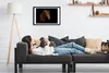 Bild 60x40 MDF-Rahmen, Wandkunst braunes Pferd Produktbild-Vorschau 2