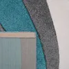 Tapis design avec découpe des contours Moderne Gris Voir les images du produit 4