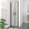 Porte de Douche Double Battant 70x200cm - Verre Trempé Voir les images du produit 2