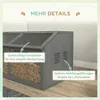 PawHut Hamsterkäfig, Kleintierkäfig aus Holz mit Produktbild-Vorschau 6