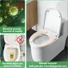 Weicher, dickerer Toilettensitzbezug aus Flanell für das Produktbild-Vorschau 3
