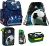 5 tlg. Fussball Schulranzen Set - Tornister Federtasche Produktbild-Vorschau 1