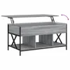vidaXL Konferenčný stolík sivý Sonoma 100x55x50 cm materiál Náhľad obrázku produktu 8