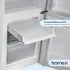 homeX Kühlschrank mit Gefrierfach | Kühl-Gefrierkombination Produktbild-Vorschau 6