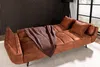 riess-ambiente Schlafsofa BOUTIQUE 215cm schwarz Samt Produktbild-Vorschau 4