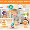 ASKSA Busy Activity Cube, Sensorik Baby Motorikspielzeug, Produktbild-Vorschau 2