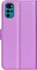 Motorola Moto G22 Hülle - Coverup Klapphülle - Violett Produktbild-Vorschau 5