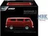 The image shows the packaging of a Revell model kit for a Volkswagen T2 bus. Produktbild-Vorschau