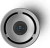 A top-down view of a modern air purifier with a digital display. Produktbild-Vorschau