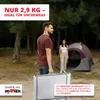 Grafner Campingtisch klappbar 80x60x70cm Aluminium, stabil Produktbild-Vorschau 3