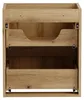 Badezimmer Waschbeckenunterschrank mit 50 cm Breite, Eiche Produktbild-Vorschau 7