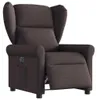 vidaXL Relaxsessel Elektrisch Dunkelbraun Stoff Produktbild-Vorschau 8