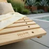 HOME DELUXE Wellenholzliege WOLGA - 60 cm | Holzliege, Produktbild-Vorschau 7