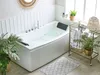 BELIANI Wanna z hydromasażem biała akrylowa 173 x 82 cm 2 Podgląd zdjęcia produktu 2
