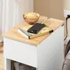 SoBuy stolik nocny wąska szafka nocna stolik nocny z Podgląd zdjęcia produktu 8