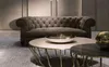 Chesterfield Design Luxus Polster Sofa Couch Sitz Garnitur Produktbild-Vorschau 6
