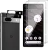 A Google Pixel 7A phone with screen protectors and camera lens protectors. Produktbild-Vorschau