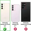Verre trempé pour Samsung Galaxy S23 PLUS [2 pièces] Film Voir les images du produit 2