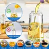 Ölsprüher 2 in 1 – 500ml Glasflasche mit Silikonpinsel und Produktbild-Vorschau 4