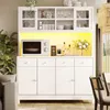 Flieks Hochbuffetschrank mit App-gesteuerter RGB-LED, Produktbild-Vorschau 4