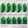 Christbaumschmuck Glas Weihnachtsgurke 10.5cm, 1 Stück Produktbild-Vorschau 2