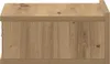 A side view of a wooden cabinet or shelf. Náhled obrázku produktu