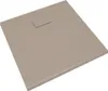 A square shower tray with a drain cover in the center, shown from a diagonal top-down angle against a white background. Náhled obrázku produktu