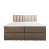 A bed with a headboard and mattress, presented against a white background. Produktbild-Vorschau