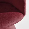 sweeek - Drehsessel 180° mit Baumwollbezug - Bordeaux Produktbild-Vorschau 8