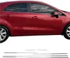 Listwy okienne do Kia Rio 3 2011-2017 stal nierdzewna chrom Podgląd zdjęcia produktu 1