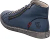 A side view of a blue Rieker women's boot. Anteprima dell’immagine prodotto