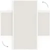 Bacheca in sughero bianco 80x40 cm cornice in legno BIANCA Anteprima dell’immagine prodotto 8