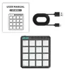 MIDI-Controller mit 16 Tasten, dynamischem RGB-Pad, Produktbild-Vorschau 2